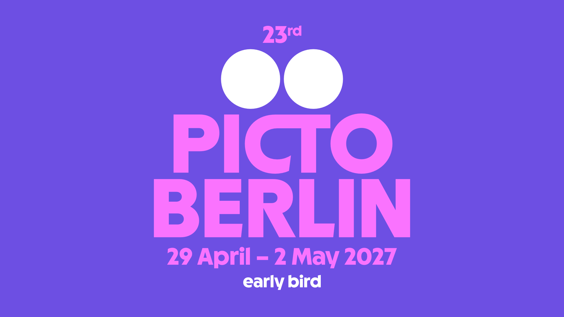 Picto BERLIN 2027 Early Bird